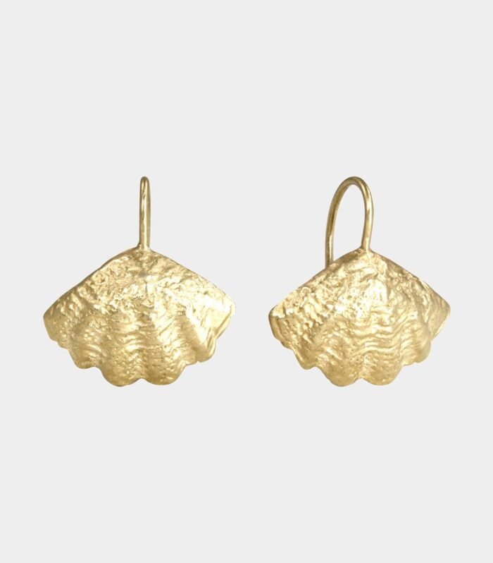 heart cockle earrings