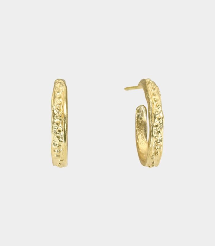 small hoops with dots